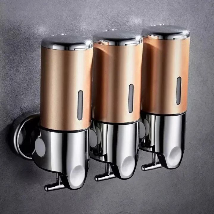 Elegant Vægmonteret Sæbedispenser i Rustfrit Stål