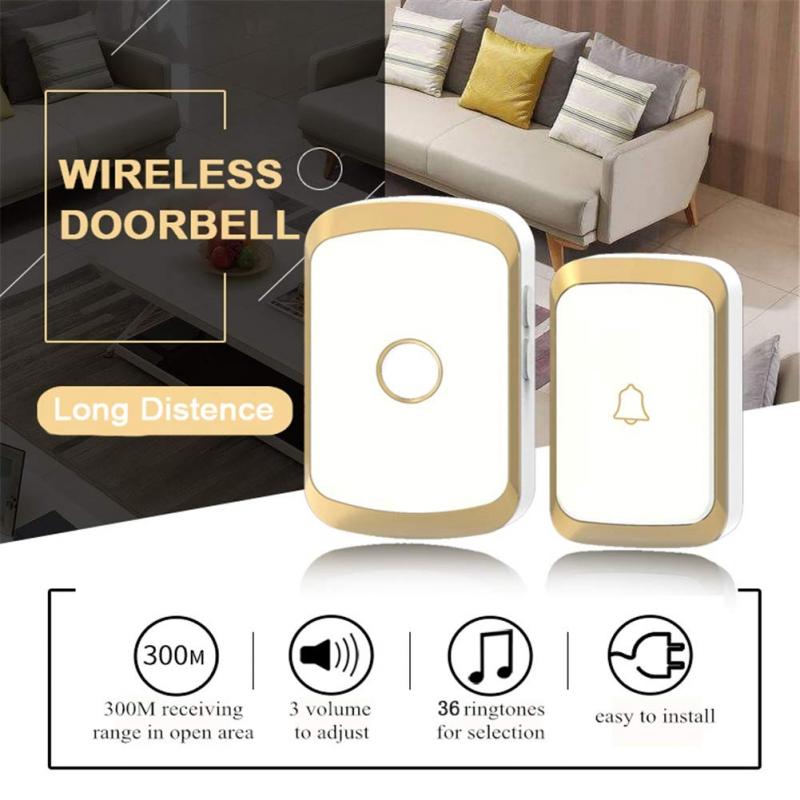 Touch Button Smart Wireless Dørklokke