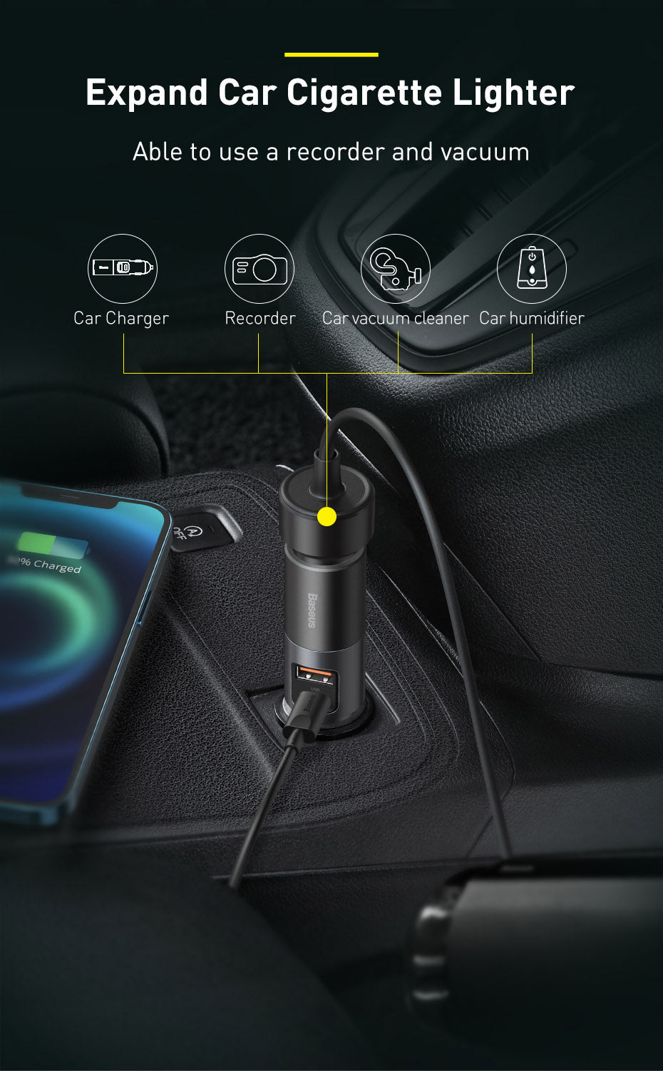 Multi-Port Smart Chip Bil Hurtigoplader