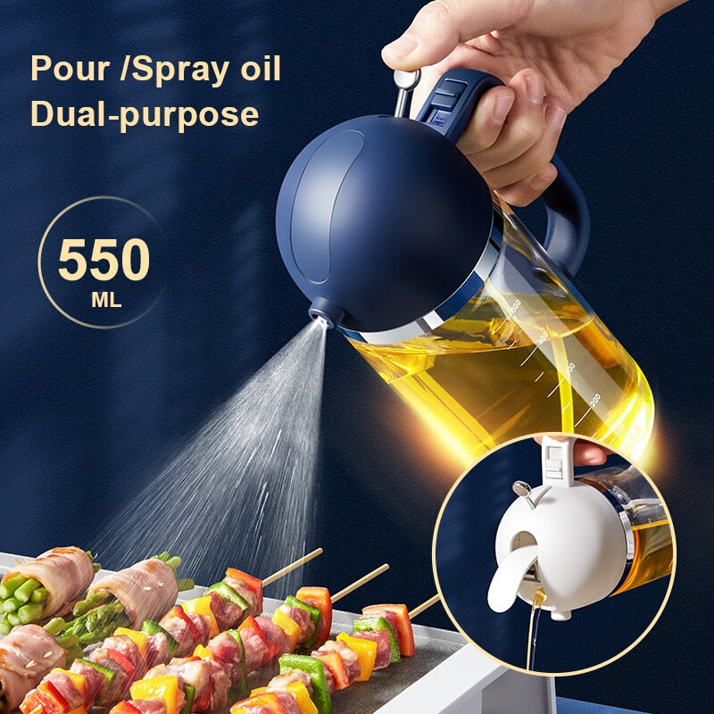 2i1 Oliespray Dispenser Flaske
