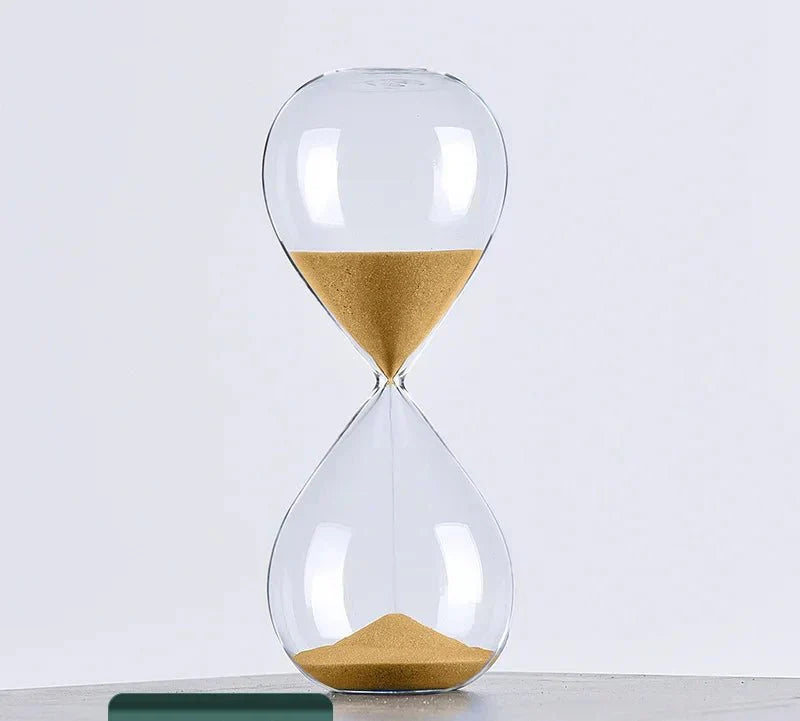 Glas Timeglas Dekoration med 5/10/30/60 Minutters Timer