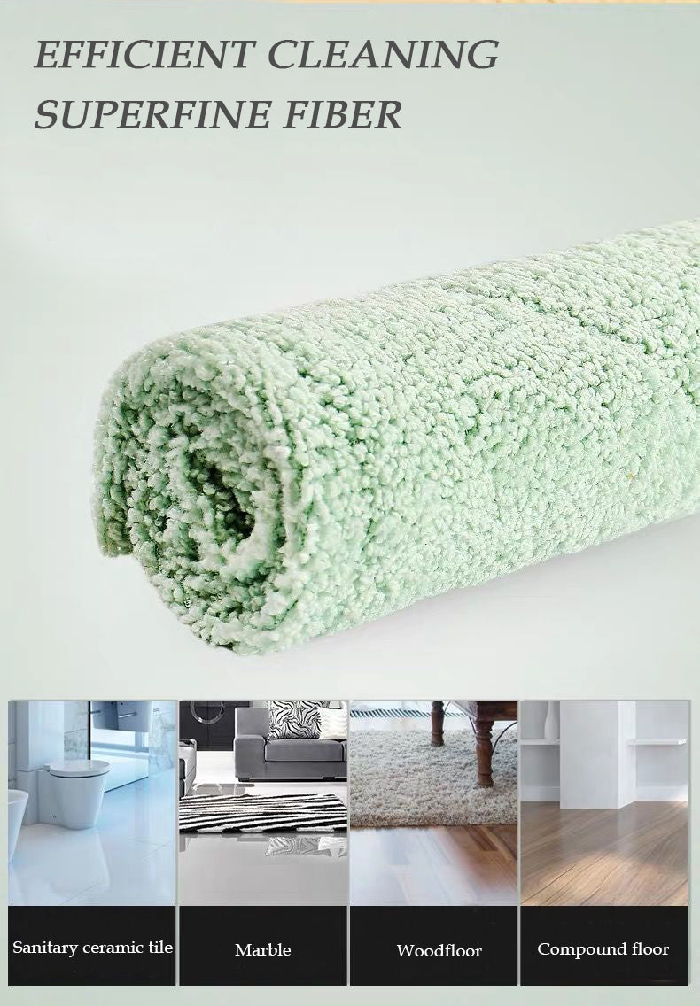 360 Grad Teleskopisk Stor Flad Mop