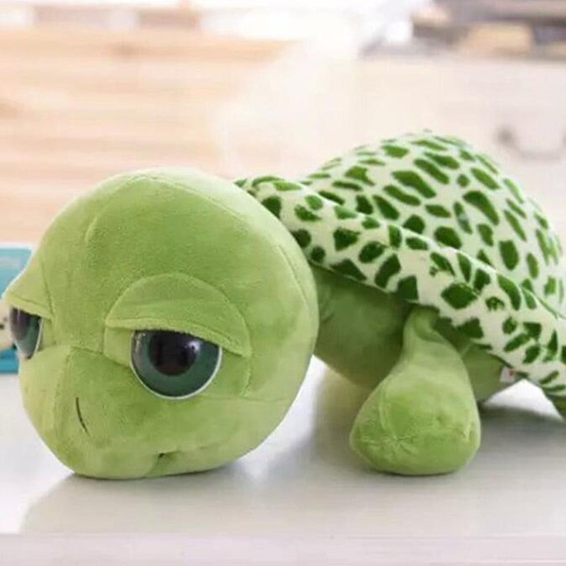 Blød krammevenlig skildpadde i realistisk design