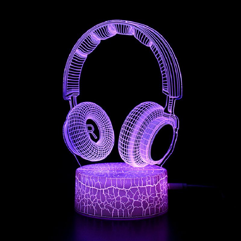 3D Rum Dekor Aftenlampe