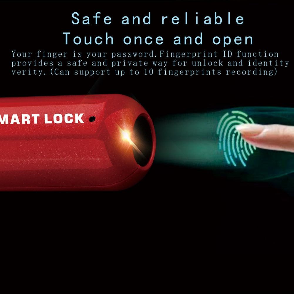 Mini Guard Smart Touch Stöldsäkert Lås