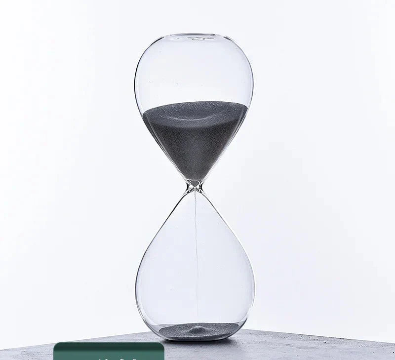 Glas Timeglas Dekoration med 5/10/30/60 Minutters Timer