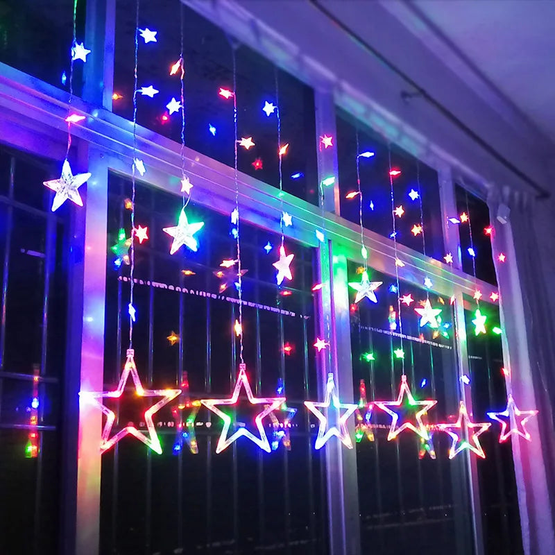 LED Lyskæde med stjerner – Stjerneglimt