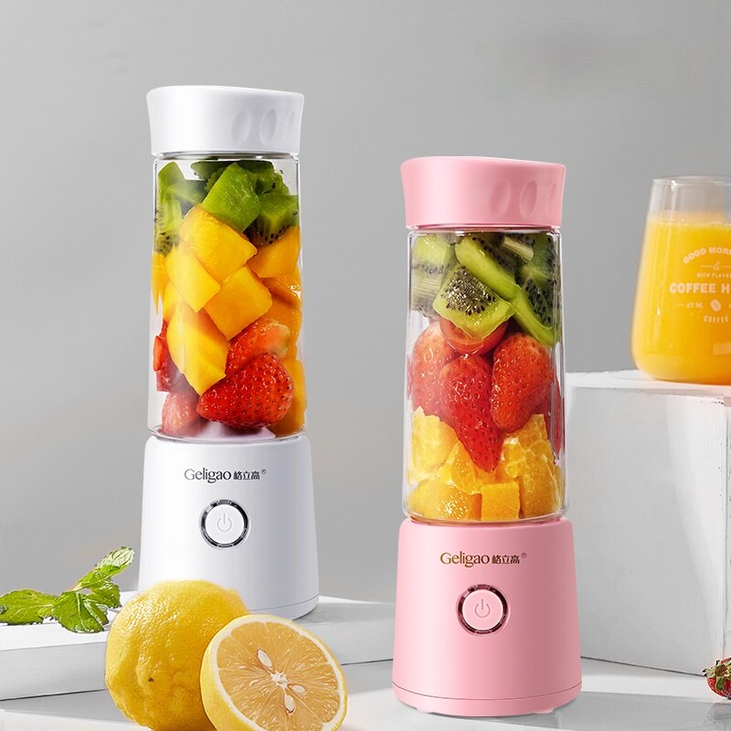 Mini Helper Bärbar Fruktjuicer Blender