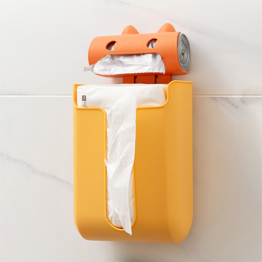 Miniavfallspåsedispenser förvaringsställ