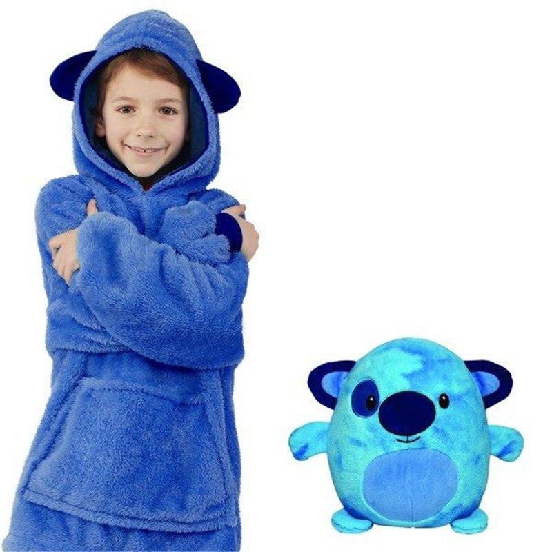 Barnhoodie med mjuk leksaksfunktion – Momo