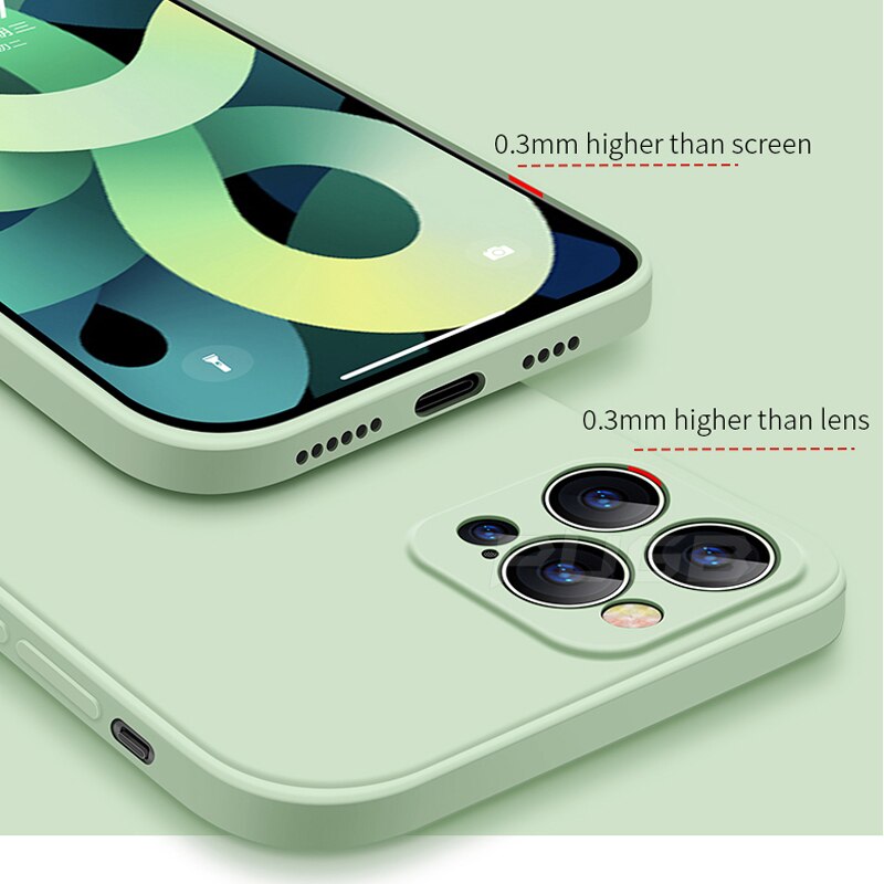 Silikone cover til iPhone 11, 12 og 13 - Blødt beskyttelsescover