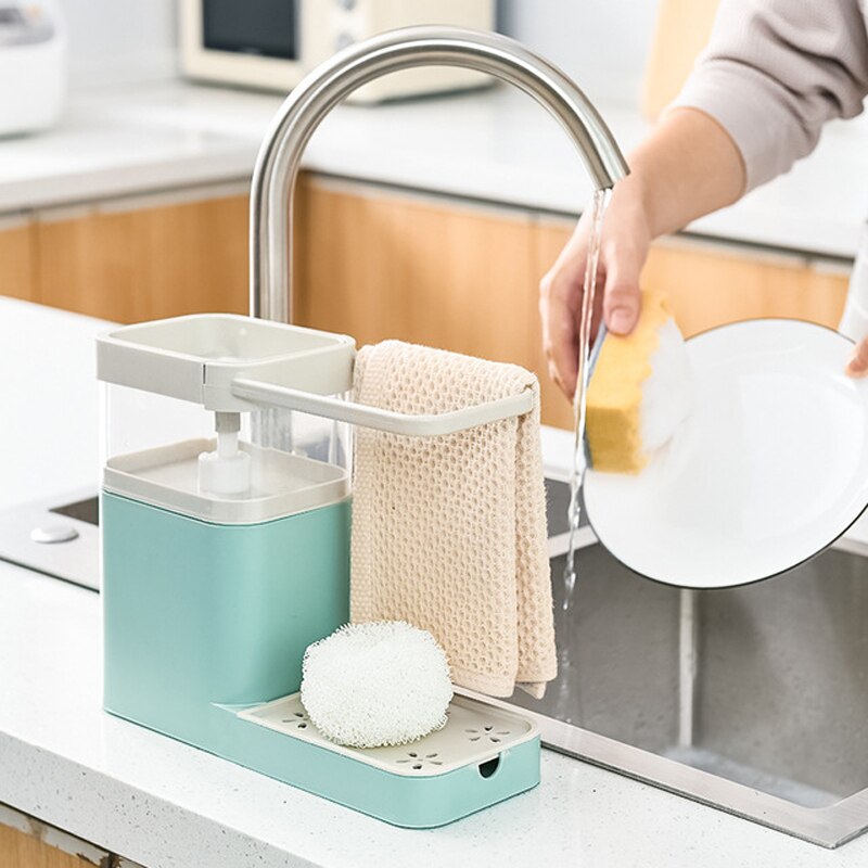 Kökshandduk Hängare Tvåldispenser