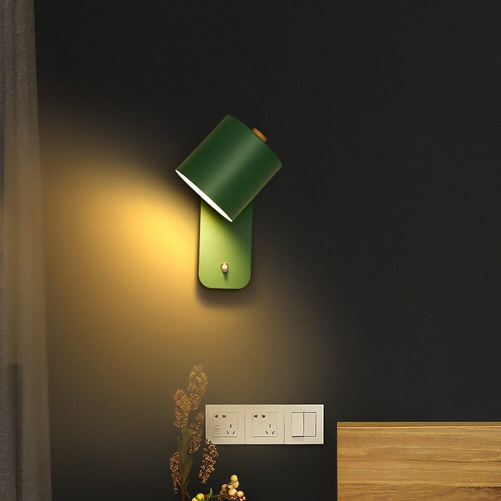 Justerbar LED Væglampe med Minimalistisk Design