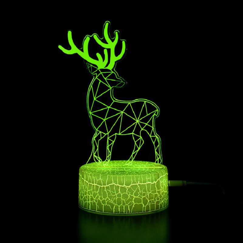 3D Rum Dekor Aftenlampe