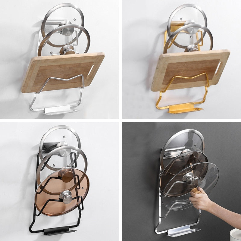 Væghængt ekstrem potelågsholder rack