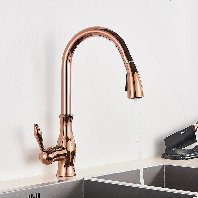 GlamFaucet Köksblandare - Kvalitetskran i guld