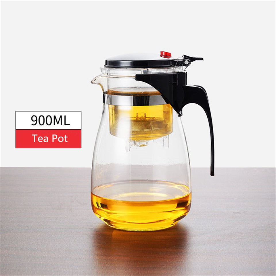 TeaTime Varmebestandig Glas Teapot
