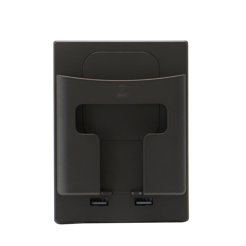 Vægsocket trådløs telefonopladerholder