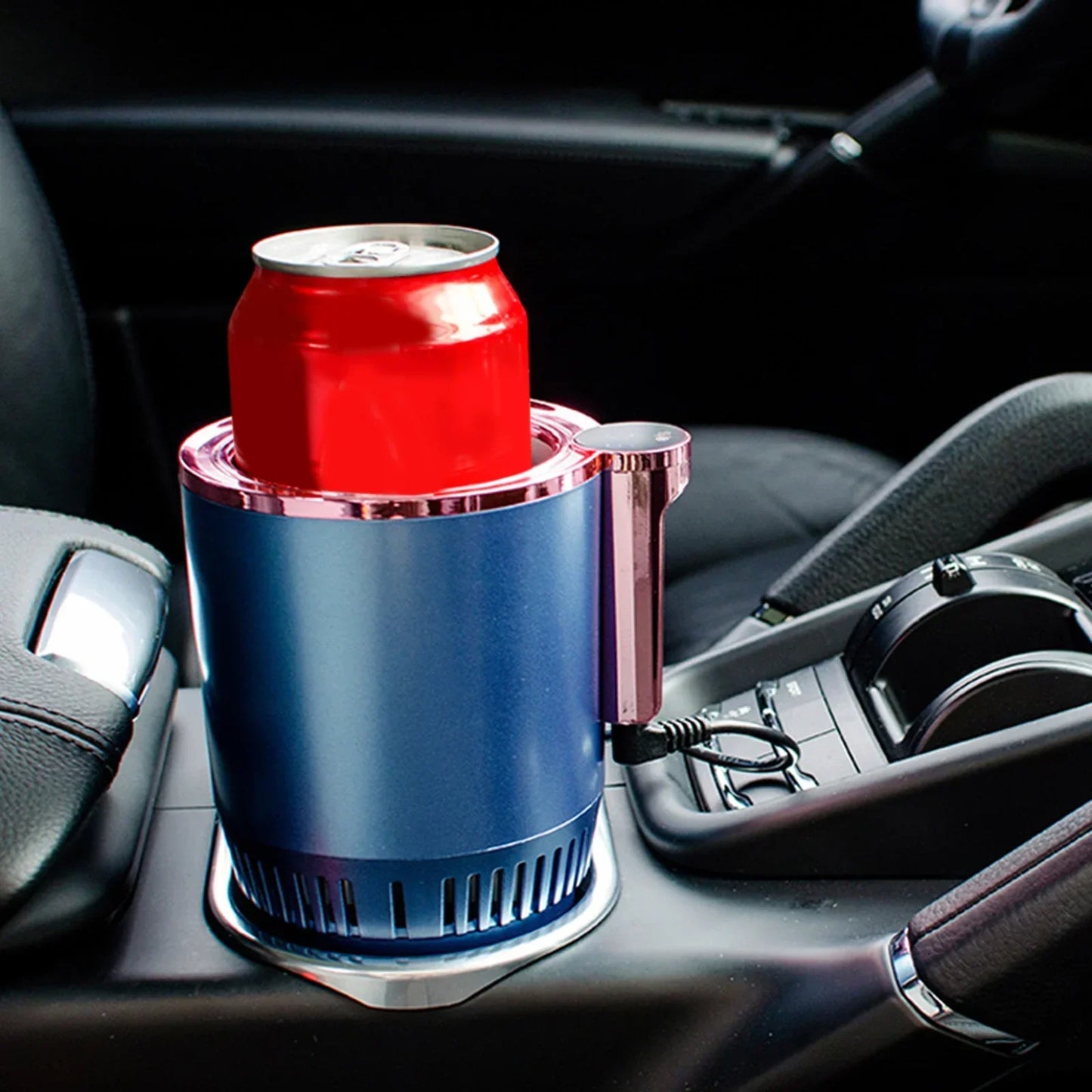 2-i-1 Smart Auto Varmer og Kold Drikkebeholder