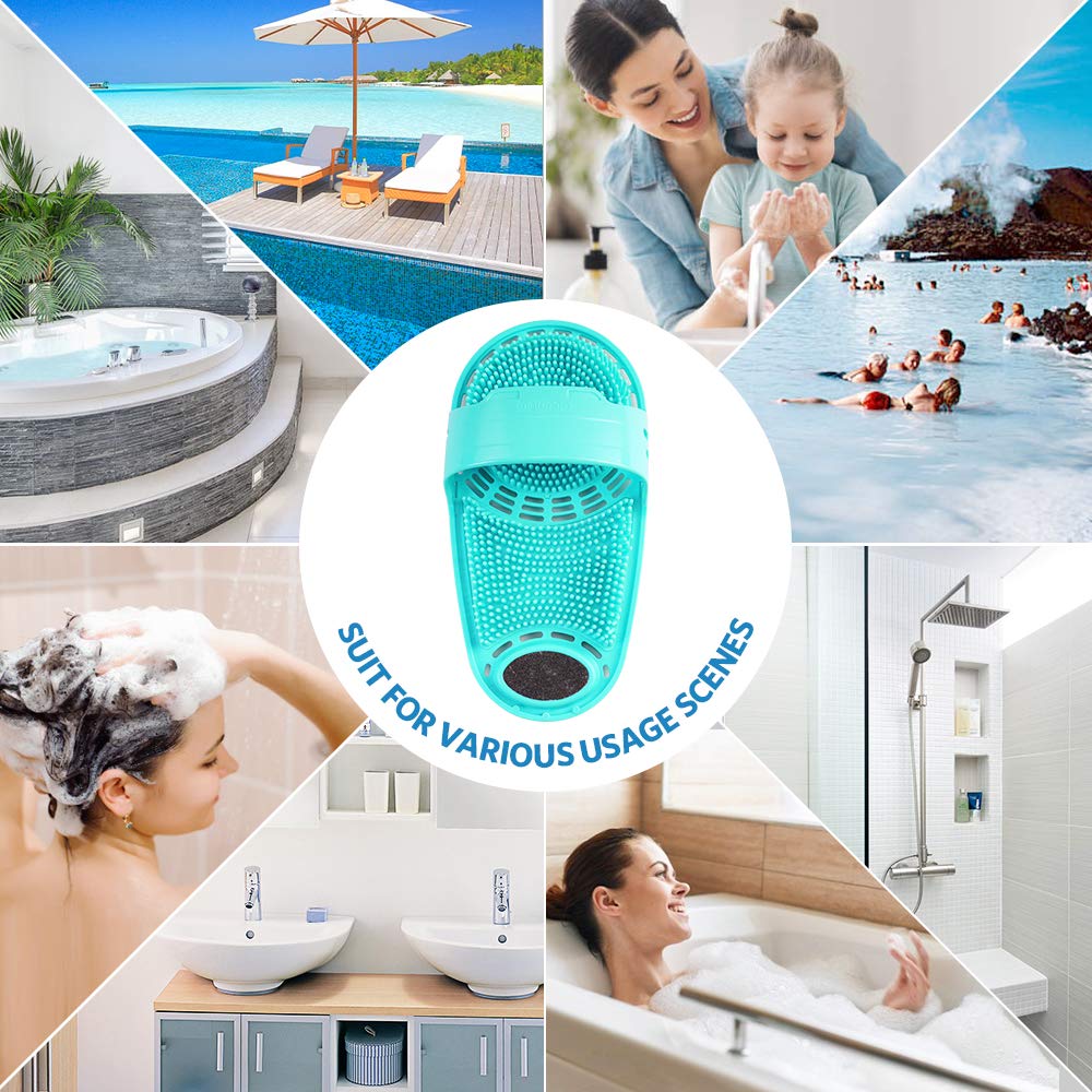 Silikonfotborste för Bad – Hygienisk Fotmassage
