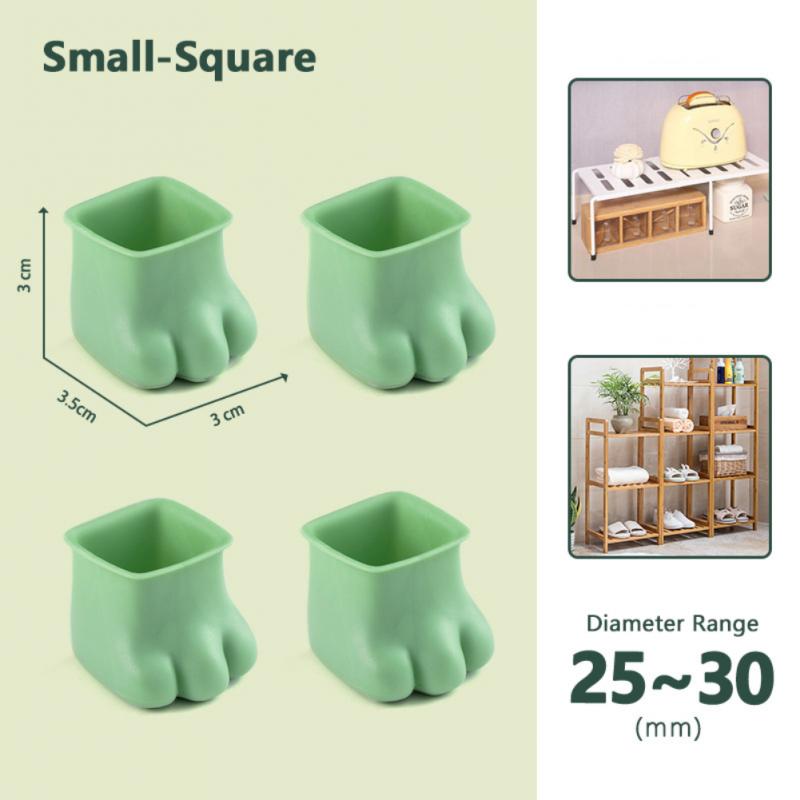 4Pcs Non-Slip Kat Paw Møbel Ben Dække