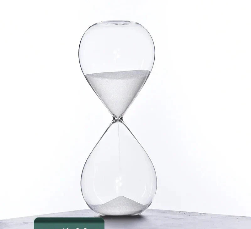 Glas Timeglas Dekoration med 5/10/30/60 Minutters Timer