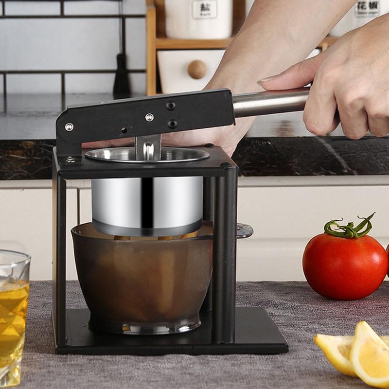 Håndpresset saftpresser i rustfrit stål