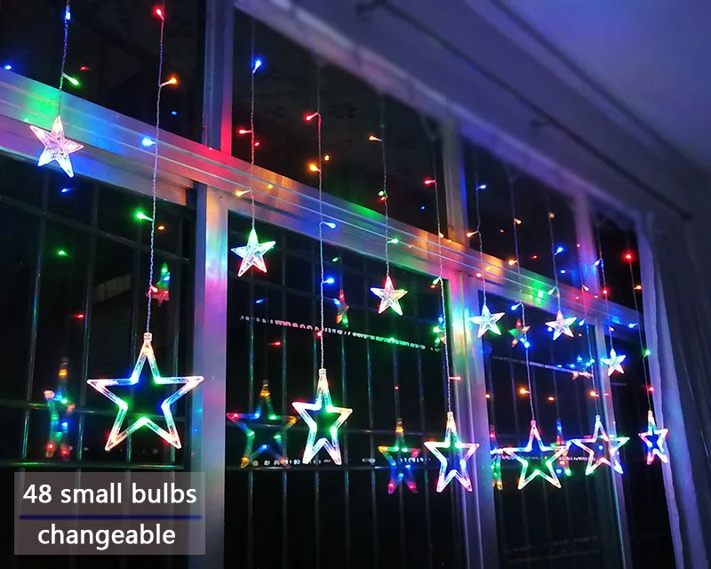 LED Lyskæde med stjerner – Stjerneglimt