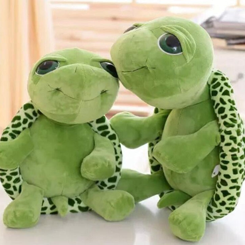 Blød krammevenlig skildpadde i realistisk design