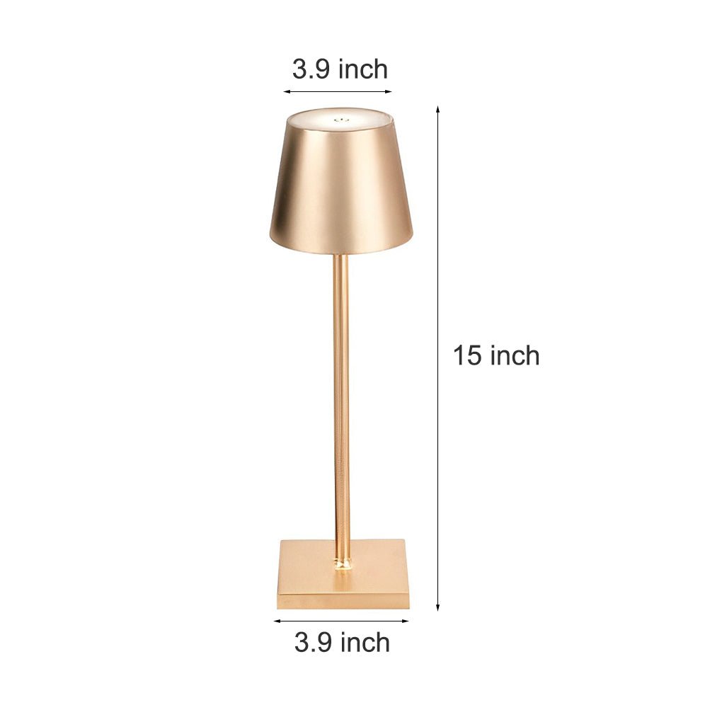 Bordlampe med Touch-Betjening – Elegant og Genopladelig LED