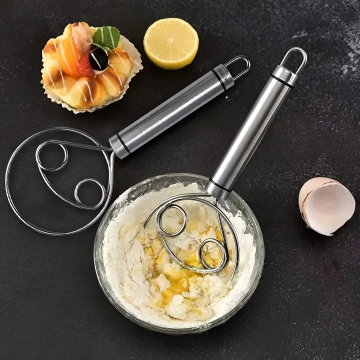 Ergonomisk køkkenpisker 1+1 gratis | Nemme saucer & dej uden klumper