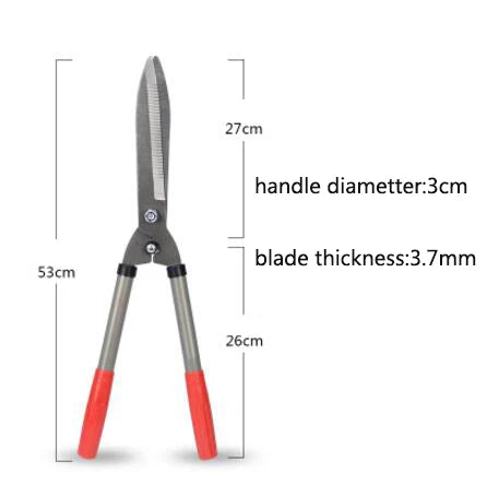 Ergonomisk Langstiel-Gartenschneider, robust til Frugt & Hække