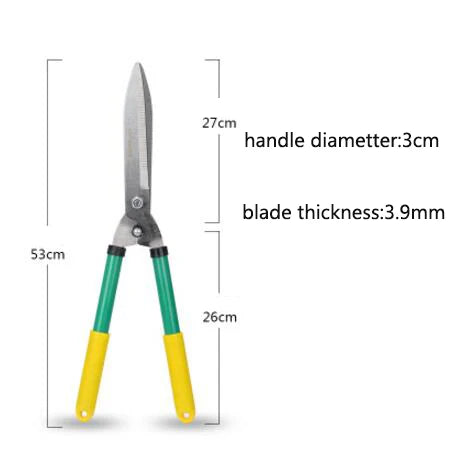 Ergonomisk Langstiel-Gartenschneider, robust til Frugt & Hække