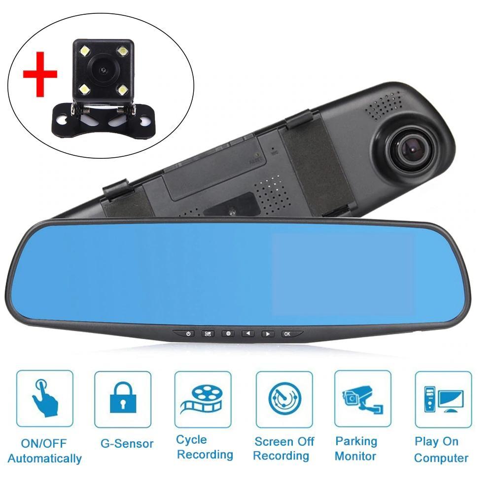 Smart Bakspejl Kamera med HD 1080P og Natvision