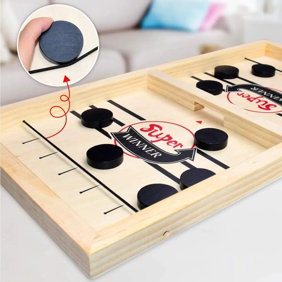 Sling Puck Spel
