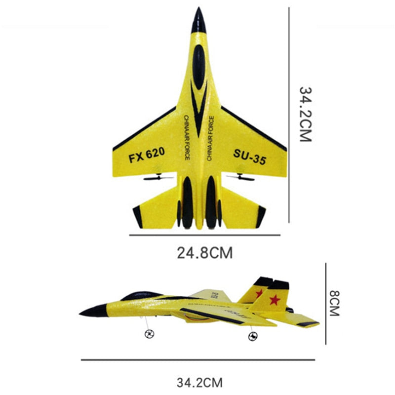 Radiostyret flyvemaskine - Fighter model