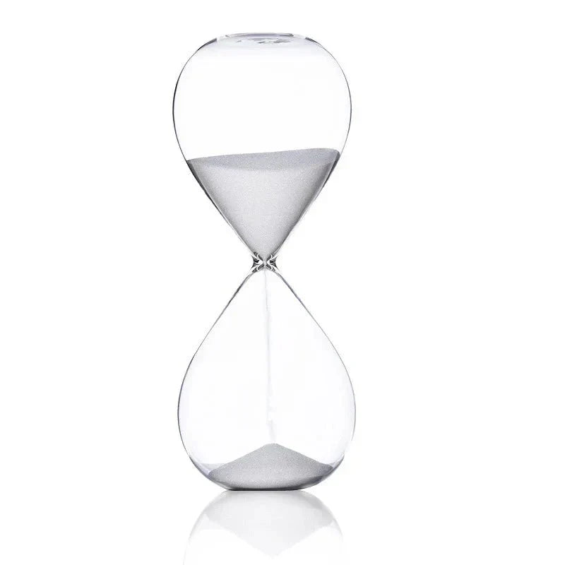Glas Timeglas Dekoration med 5/10/30/60 Minutters Timer