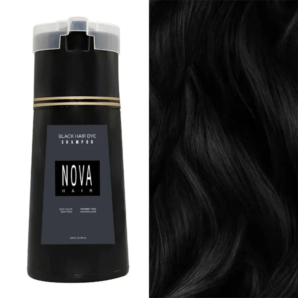 Hårfarve Shampoo til Grå Dækning – Skånsom og Hurtig Farve