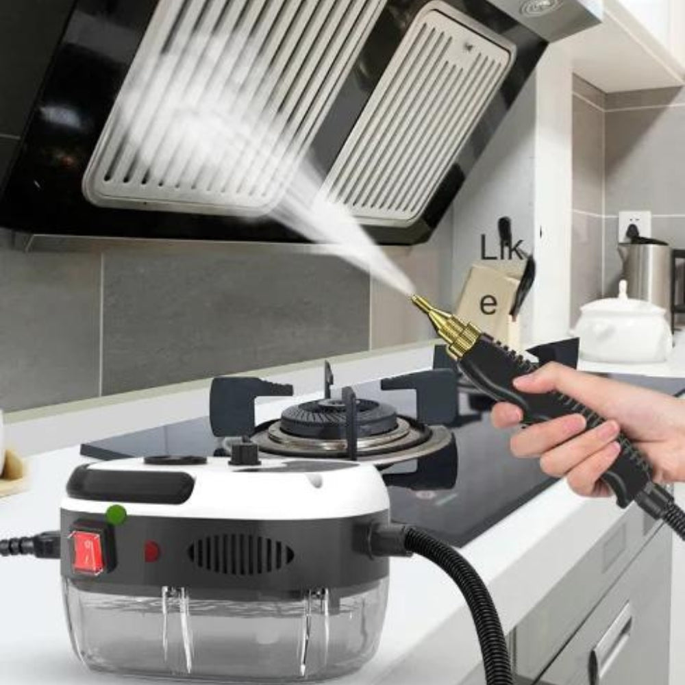 Effektiv och kemikaliefri handhållen ångtvätt 2500W