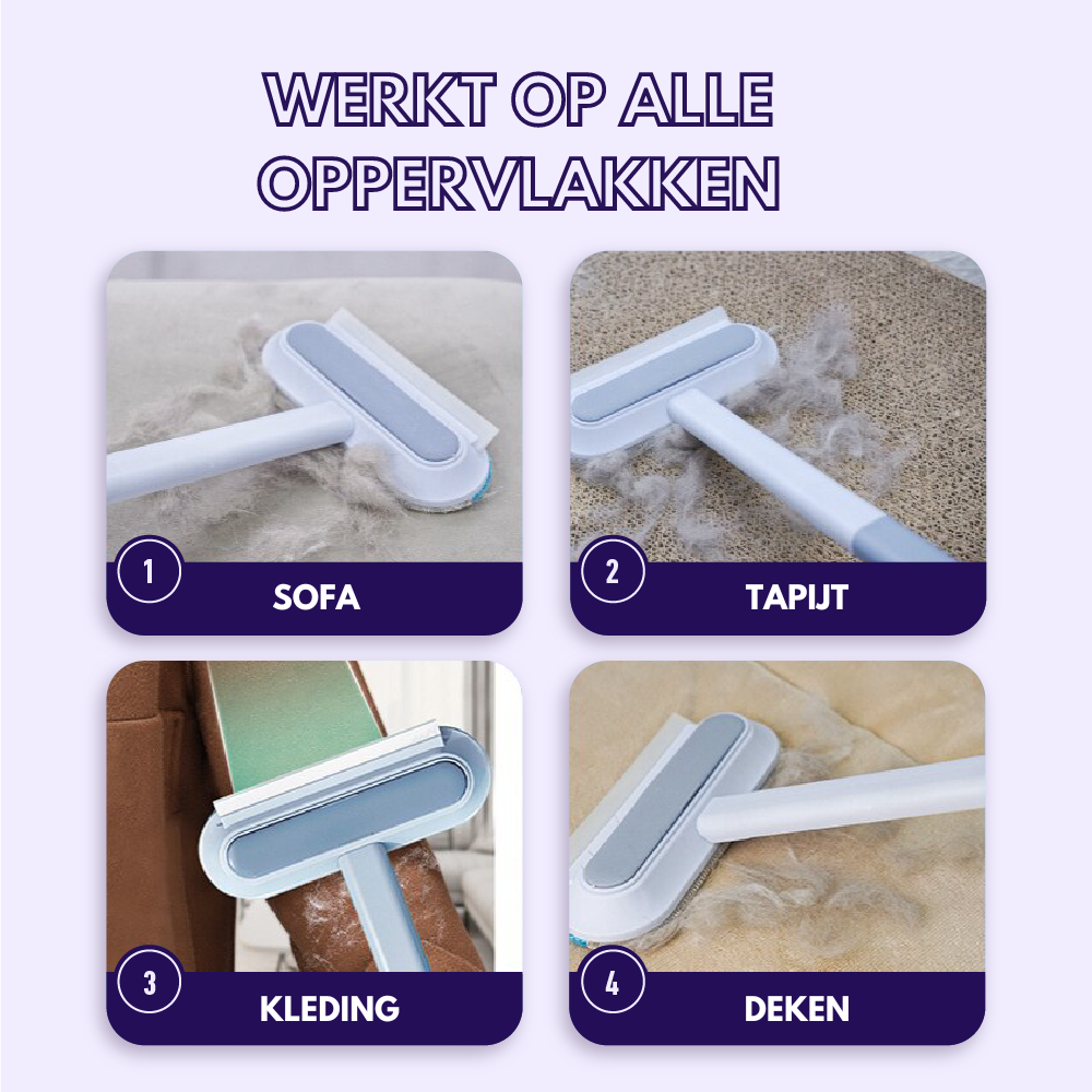3-i-1 Dyrehårfjerner – PetClean Pro