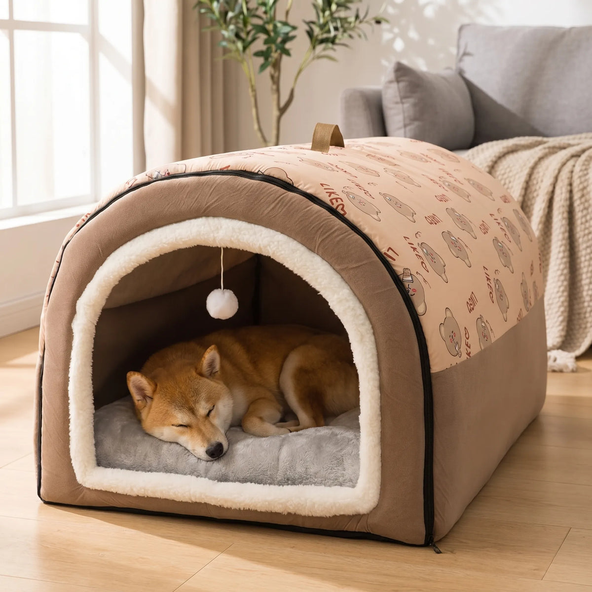 Hundeseng Med Tag - Hauførmende Design