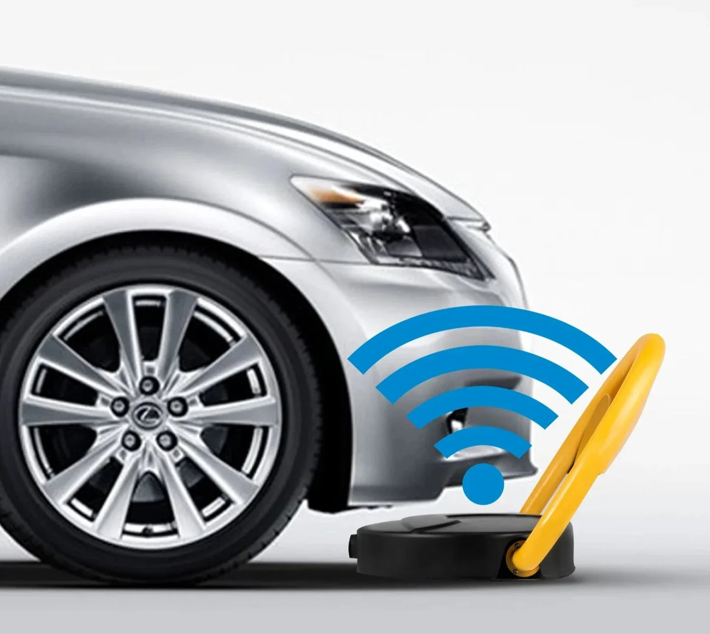 Automatisk Parkeringsbarriere uden Bor til Biler