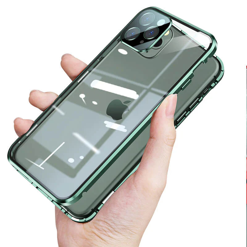 Beskyttelsescover i hærdet glas til iPhone