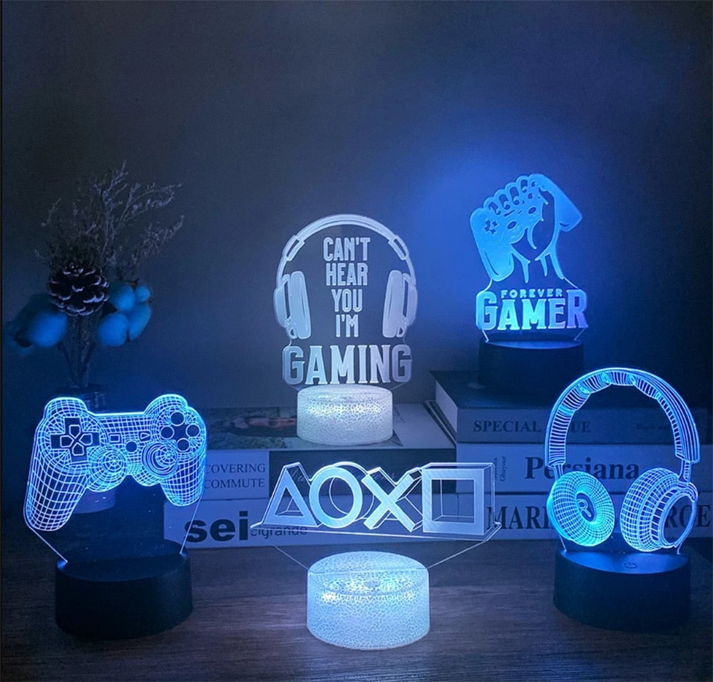 Eindhoven Gaming Natbordlampe – Skab en magisk stemning i soveværelset