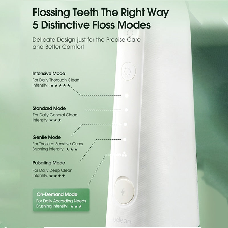 Bärbar munnsköljning Water Flosser