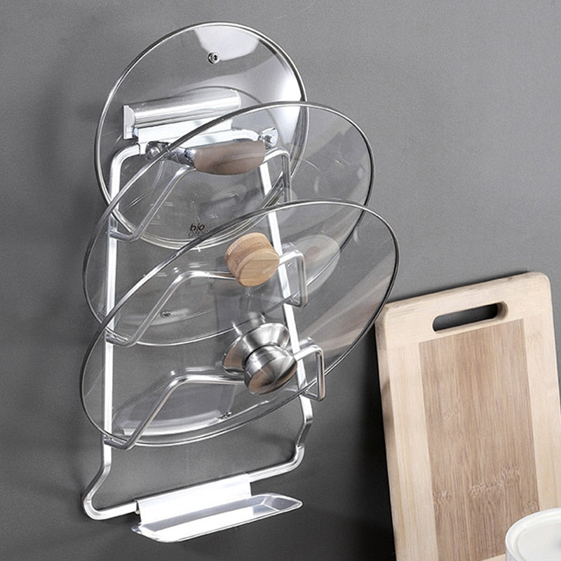 Væghængt ekstrem potelågsholder rack