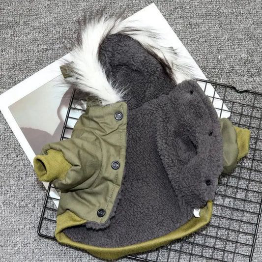 Tykk og varm hunde sweatshirt til vinter – PureFur hundepude
