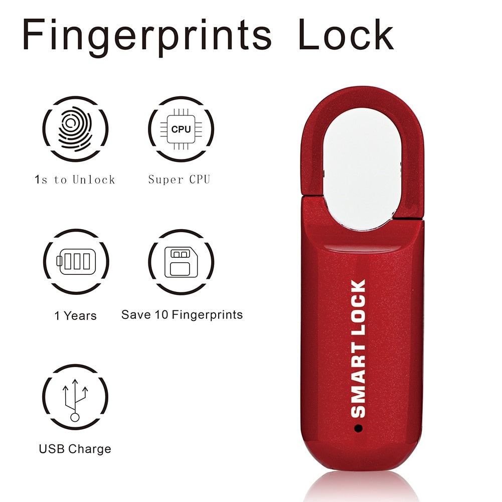 Mini Guard Smart Touch Stöldsäkert Lås