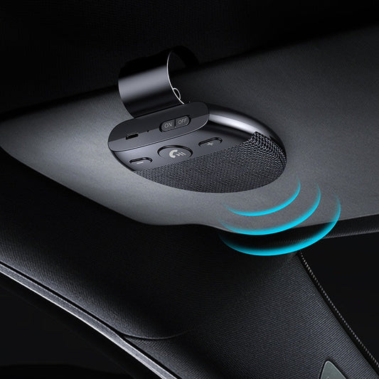 Multipoint Trådløs Bluetooth Solskærm Bilhøjttaler