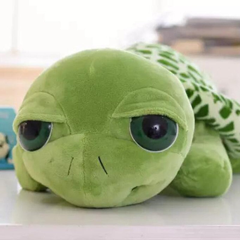 Blød krammevenlig skildpadde i realistisk design
